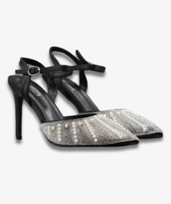 Sally B Luminary Pearl Stiletto Slingbacks