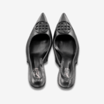 Sally B Signature Medallion Slingback Heels