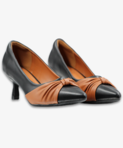 Sally B Dahlia Twisted Kitten Heel