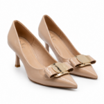 Lamara CORI Bow Detail Pumps