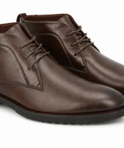 gino paoli men's brown leather chukka boot