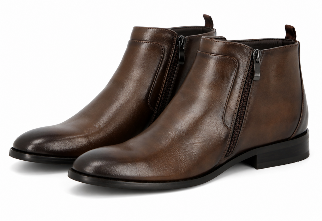 gino paoli men's executive side zip boot