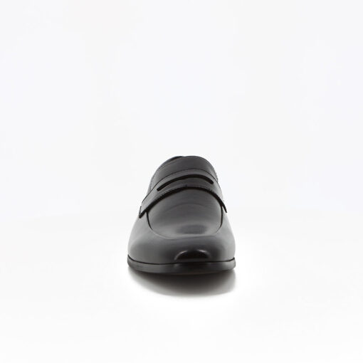 classic black penny loafer