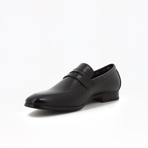 classic black penny loafer