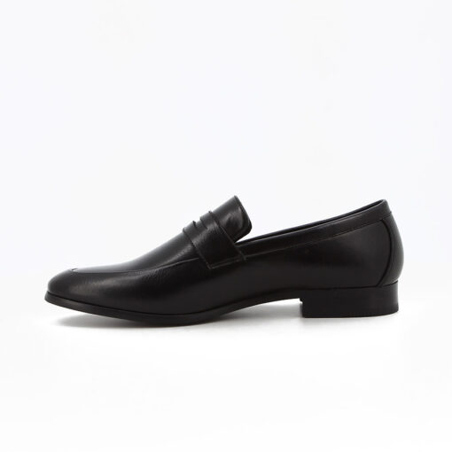classic black penny loafer