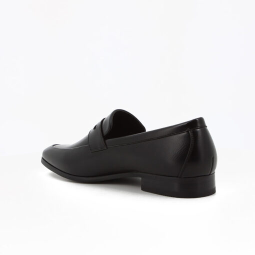 classic black penny loafer