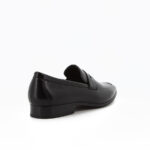 classic black penny loafer