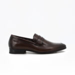 classic black penny loafer