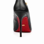 elite luxe black pointed heels